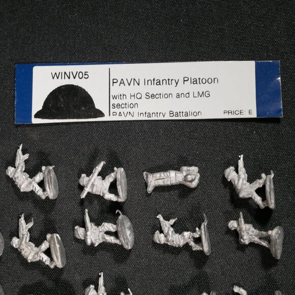Flames of War Vietnam 15mm PAVN Infantry Platoon WINV05 lot 2 - Picture 2 of 6